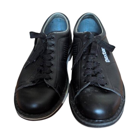 Dexter Shoes Black Bowling Shoes for Men Leather Lace up Performance activewear - Picture 3 of 6